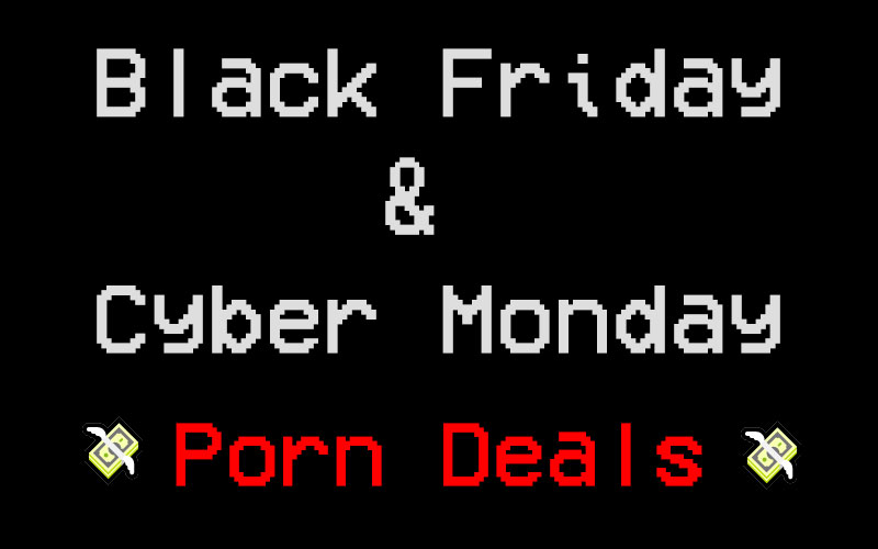 Black Friday porn deals