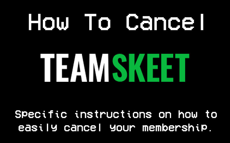 Cancel Teamskeet