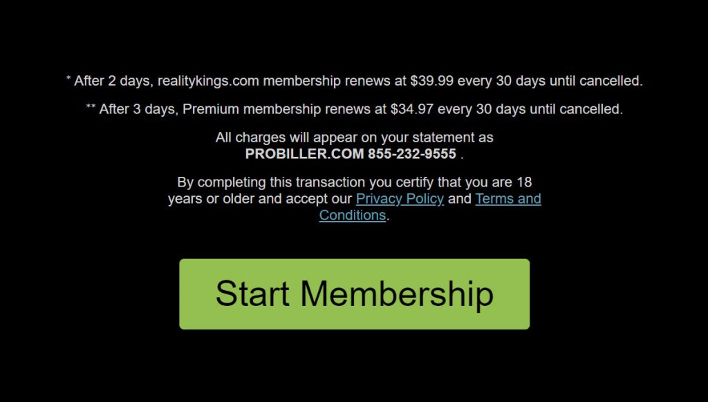 Start your membership