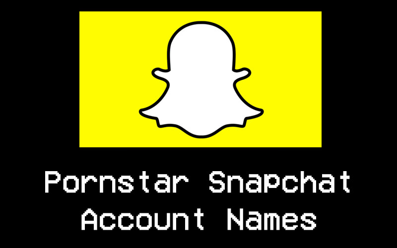 Pornostars snapchat namen Japanese Pornstars