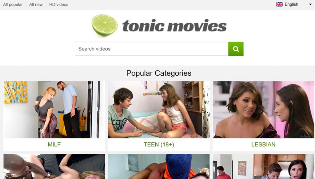 Tonic movies porno