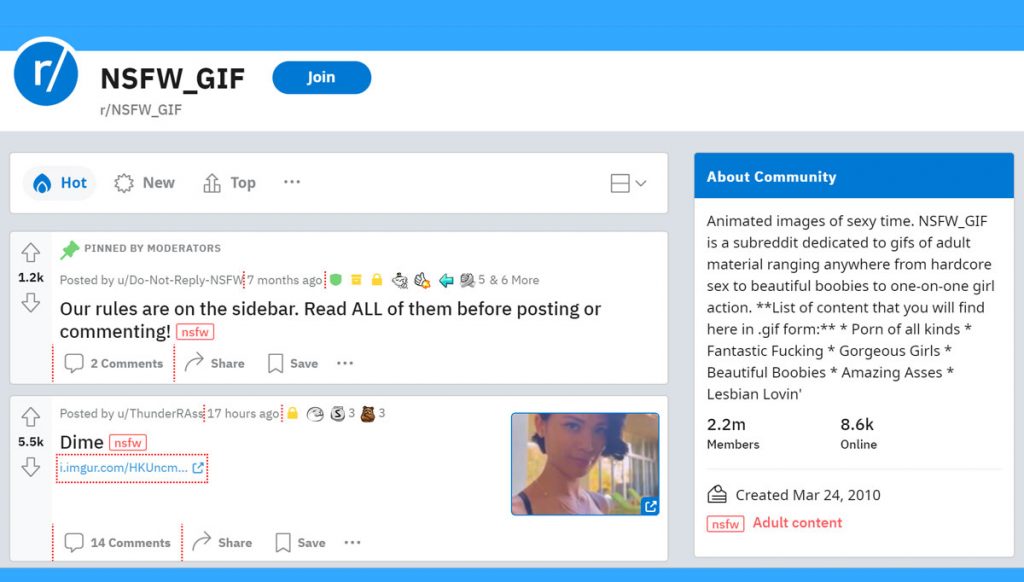 Reddit NSFW Gif