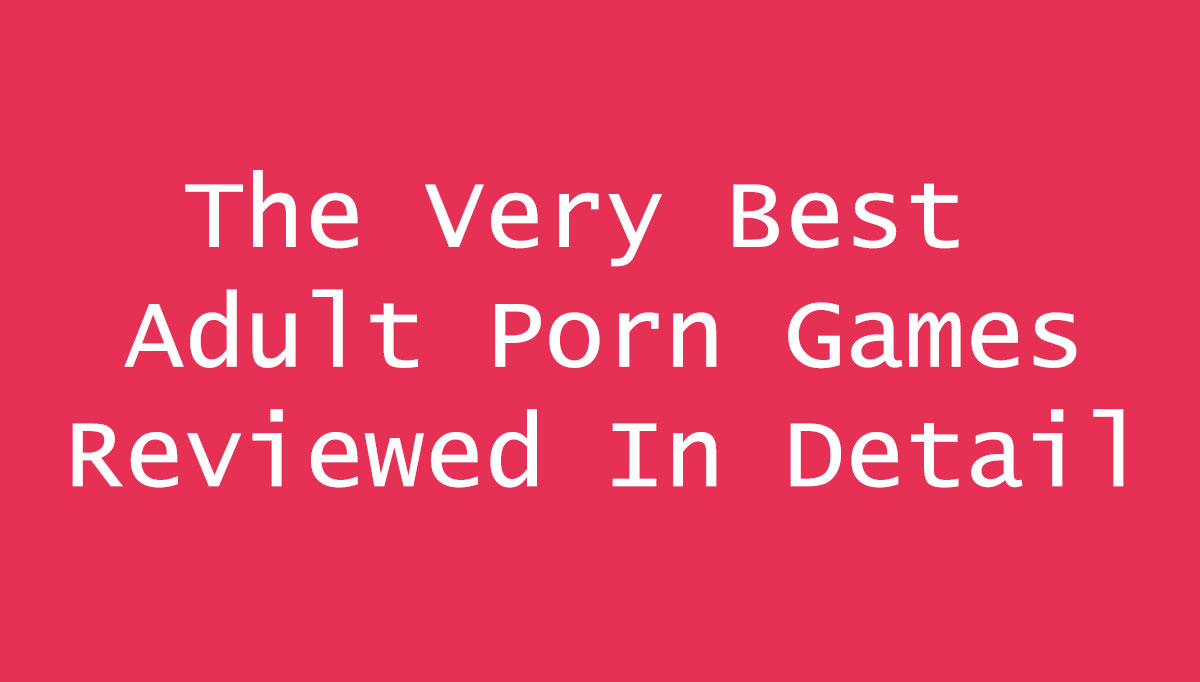 best adult porn games online