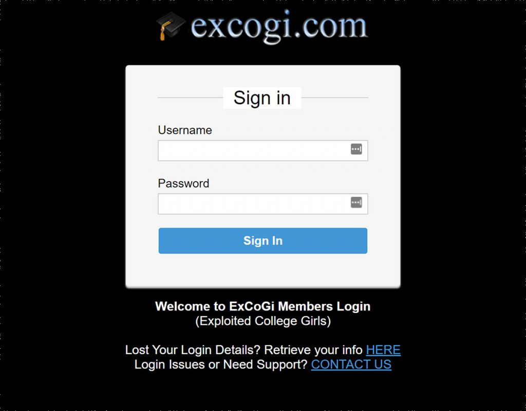 excogi login page